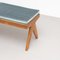 Civil Bench in Wood and Woven Viennese Cane by Pierre Jeanneret for Cassina, Image 4