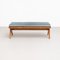 Civil Bench in Wood and Woven Viennese Cane by Pierre Jeanneret for Cassina 12