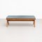 Civil Bench in Wood and Woven Viennese Cane by Pierre Jeanneret for Cassina, Image 12