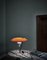 Modell 548 Lampe aus dunkel brüniertem Messing mit grauem Diffusor von Gino Sarfatti für Astep 6