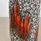 Zig Zag Lora Fat Lava Vase attributed to Scheurich, Germany, 1970s 11