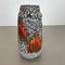 Zig Zag Lora Fat Lava Vase attributed to Scheurich, Germany, 1970s, Image 7