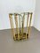 Hollywood Regency Brass and Bamboo Umbrella Stand, Austria, 1950s, Image 2