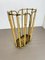 Hollywood Regency Brass and Bamboo Umbrella Stand, Austria, 1950s, Image 5