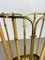 Hollywood Regency Brass and Bamboo Umbrella Stand, Austria, 1950s 12