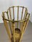 Hollywood Regency Brass and Bamboo Umbrella Stand, Austria, 1950s, Image 14