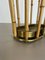 Hollywood Regency Brass and Bamboo Umbrella Stand, Austria, 1950s, Image 6