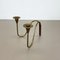 Sculptural Brass Candleholder Object attributed to Günter Kupetz for WMF, Germany, 1950s 5