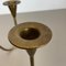 Sculptural Brass Candleholder Object attributed to Günter Kupetz for WMF, Germany, 1950s 17