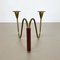 Sculptural Brass Candleholder Object attributed to Günter Kupetz for WMF, Germany, 1950s 12