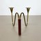 Sculptural Brass Candleholder Object attributed to Günter Kupetz for WMF, Germany, 1950s, Image 12