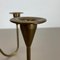 Sculptural Brass Candleholder Object attributed to Günter Kupetz for WMF, Germany, 1950s 16