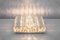 Große facettierte Deckenlampe aus Kristallglas im Stil von Kinkeldey, 1960er 13