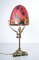 Vintage Liberty Lamp in Blown Glass and Brass 4