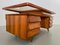 Bureau par Silvio Cavatorta en Noyer, Italie, 1950s 5