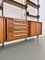 Large Library Room divider in Teak and Metal by Ico & Luisa Parisi, Italy, 1960s 7