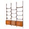 Large Library Room divider in Teak and Metal by Ico & Luisa Parisi, Italy, 1960s 1