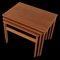 Teak Nesting Tables, Set of 3, Image 4