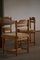 Danish Modern Chairs in Douglas Pine and Lambswool 1970s, 1960s, Set of 6, Image 13