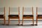 Hunting Chairs in Pine attributed to Torbjørn Afdal for Bruksbo, 1960s, Set of 6 4