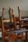 Hunting Chairs aus Pinienholz von Torbjørn Afdal für Bruksbo, 1960er, 6er Set 17