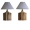 Ceramic Table Lamps by Haico Nitzsche for Søholm, Denmark, 1970s, Set of 2 1