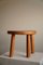 Scandinavian Pine Tripod Stool, 1970s 2