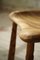 Danish Oak Tripod Stool, 1950s, Image 3