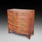Regency Flame Mahogany Bow Front Chest 1
