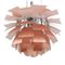Lampada da soffitto Artichoke in rame di Poul Henningsen per Louis Poulsen, Immagine 2