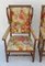 French Provincial Wingback Armchairs, Set of 2 7