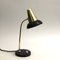 Mid-Century Adjustable Brass Table Lamp attributed to Jacques Biny for Luminalité, 1950s, Image 1