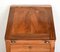 Small Directoire Style Scriban Desk Cabinet in Walnut, Early 20th Century 5