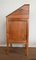 Small Directoire Style Scriban Desk Cabinet in Walnut, Early 20th Century, Image 14