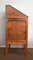 Small Directoire Style Scriban Desk Cabinet in Walnut, Early 20th Century 35