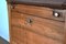 Small Directoire Style Scriban Desk Cabinet in Walnut, Early 20th Century 9