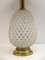 Mid-Century Modern Pineapple Table Lamp in Murano Glass & Brass, Italy, 1970 6