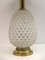 Mid-Century Modern Pineapple Table Lamp in Murano Glass & Brass, Italy, 1970, Image 6