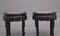 Chinese Carved Hardwood Occasional Tables, 1880s, Set of 2, Image 3