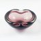 Sommerso Murano Glass Ashtray or Bowl attributed to Flavio Poli, Italy, 1960s 2