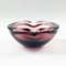 Sommerso Murano Glass Ashtray or Bowl attributed to Flavio Poli, Italy, 1960s 6