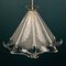 Ice Murano Glass Pendant Lamp, Italy, 1970s 5