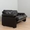 Coronado Sofa in Black Leather by Tobia Scarpa for C&B Italia, 1960s 8