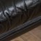 Coronado Sofa aus schwarzem Leder von Tobia Scarpa für C&B Italia, 1960er 17