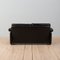 Coronado Sofa in Black Leather by Tobia Scarpa for C&B Italia, 1960s, Image 10