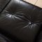 Coronado Sofa in Black Leather by Tobia Scarpa for C&B Italia, 1960s 20