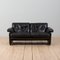 Coronado Sofa aus schwarzem Leder von Tobia Scarpa für C&B Italia, 1960er 3
