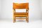 Vintage Danish Leather Safari Chair 5