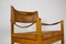Vintage Danish Leather Safari Chair, Image 4