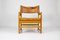 Vintage Danish Leather Safari Chair 3